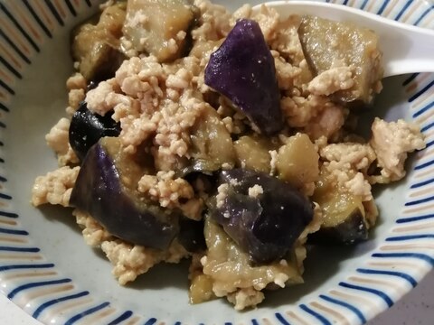 調味料は焼肉のたれだけ!業スー揚げなすで麻婆茄子風